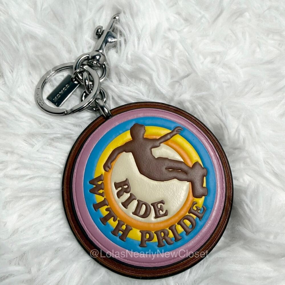 Coach Ride With Pride Bag Charm